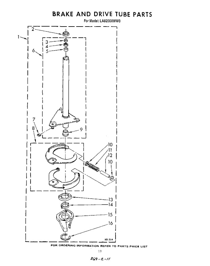 Diagram for LA8200XWW0
