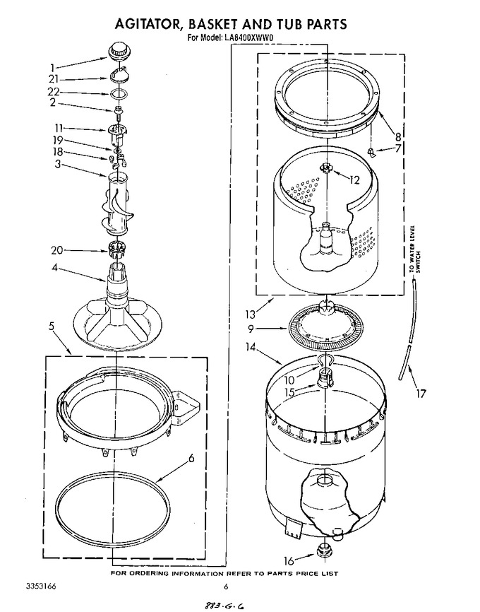 Diagram for LA8400XWM0