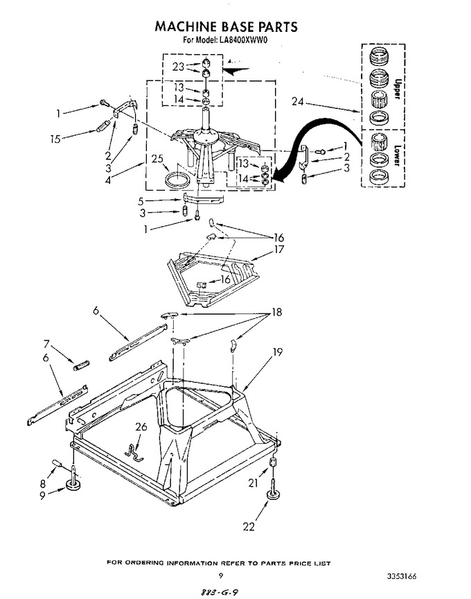 Diagram for LA8400XWG0