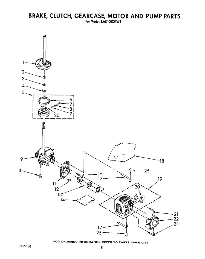 Diagram for LA8400XWN1