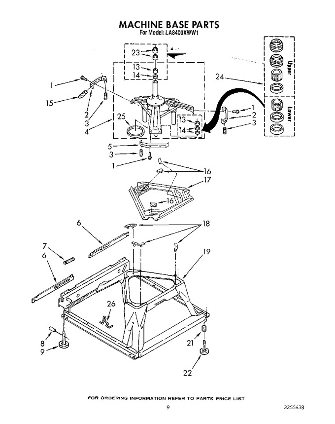 Diagram for LA8400XWN1