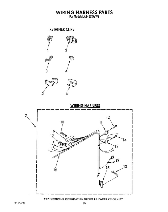 Diagram for LA8400XWN1