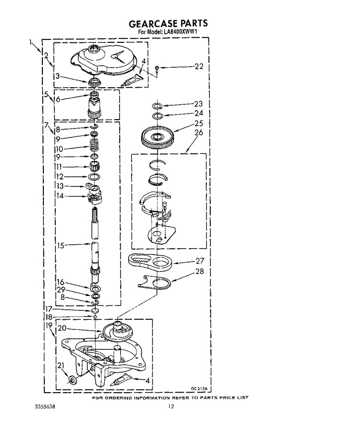 Diagram for LA8400XWN1