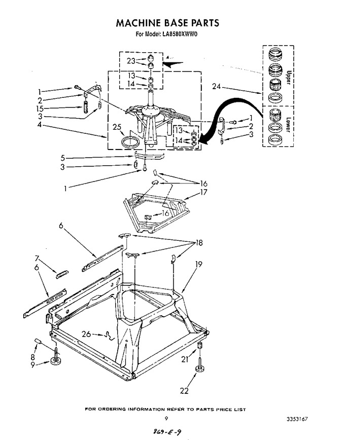 Diagram for LA8580XWW0