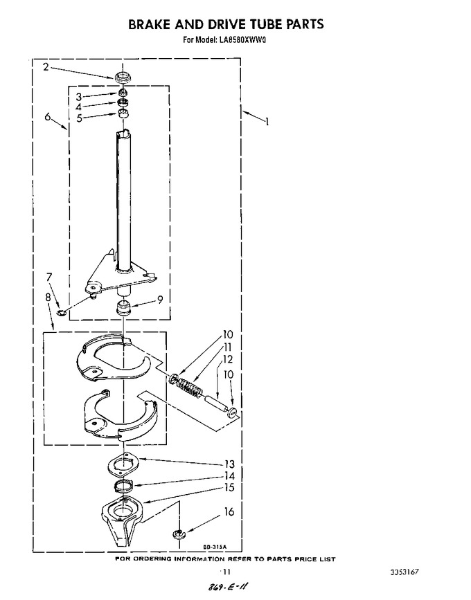 Diagram for LA8580XWW0