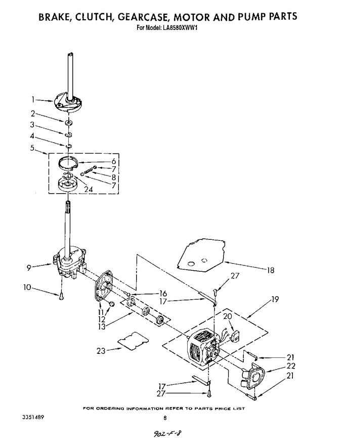 Diagram for LA8580XWN1