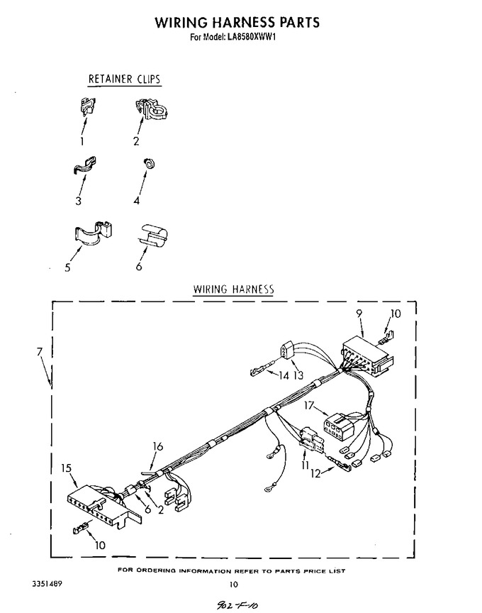 Diagram for LA8580XWN1