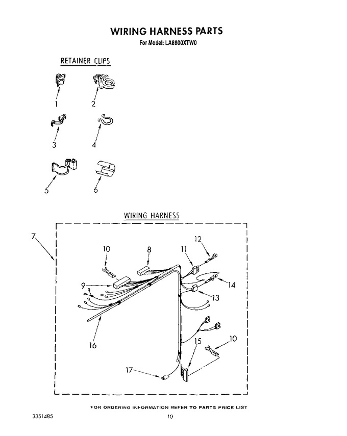 Diagram for LA8800XTG0