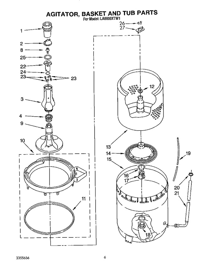 Diagram for LA8800XTG1