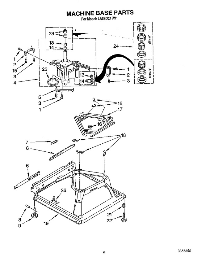 Diagram for LA8800XTG1