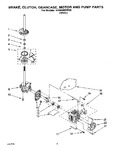 Diagram for 07 - Brake, Clutch, Gearcase, Motor And Pump