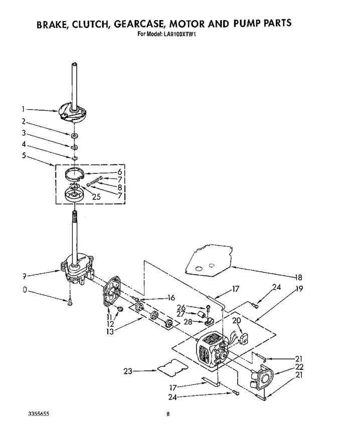 Diagram for LA9100XTF1