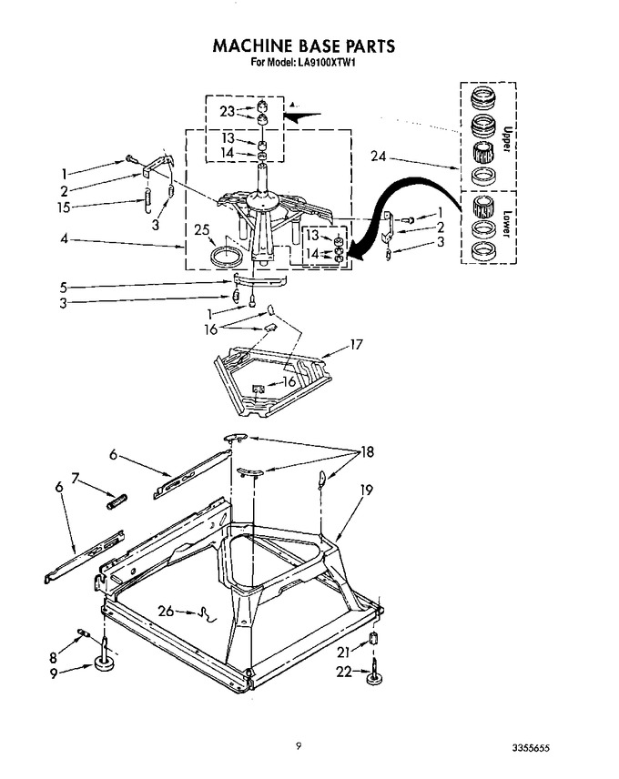 Diagram for LA9100XTF1
