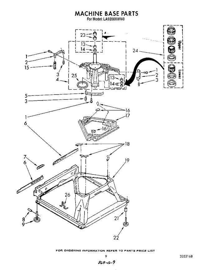 Diagram for LA9200XWM0
