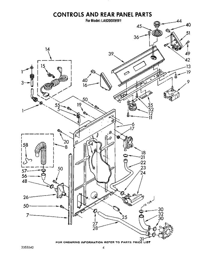 Diagram for LA9200XWM1