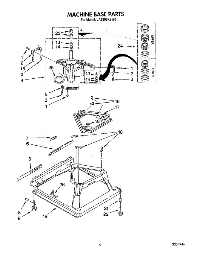 Diagram for LA9300XYN0