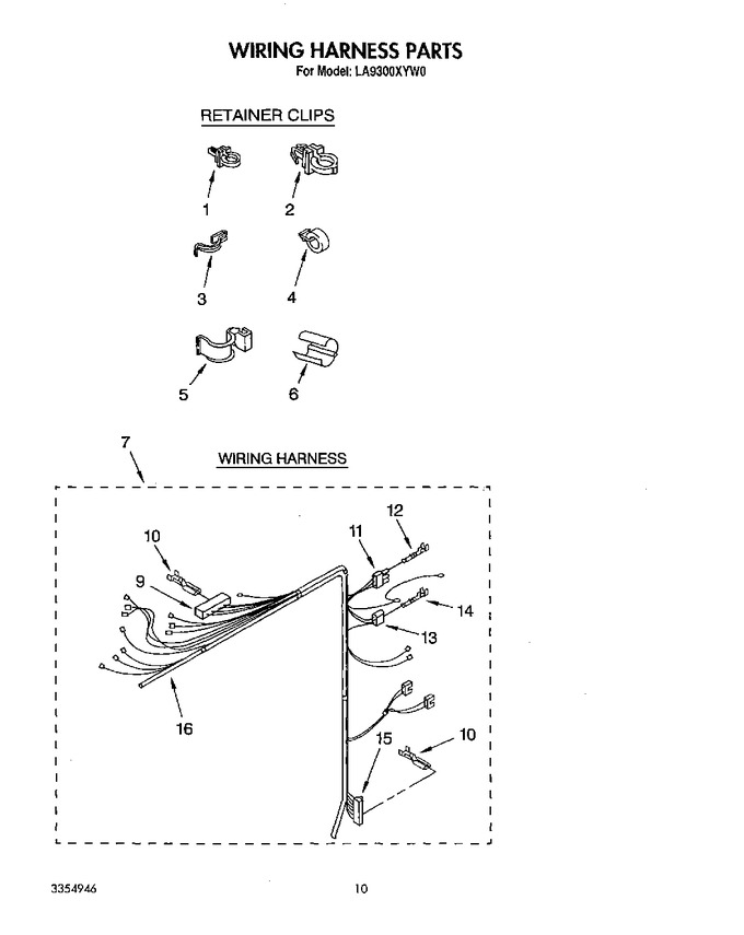 Diagram for LA9300XYN0
