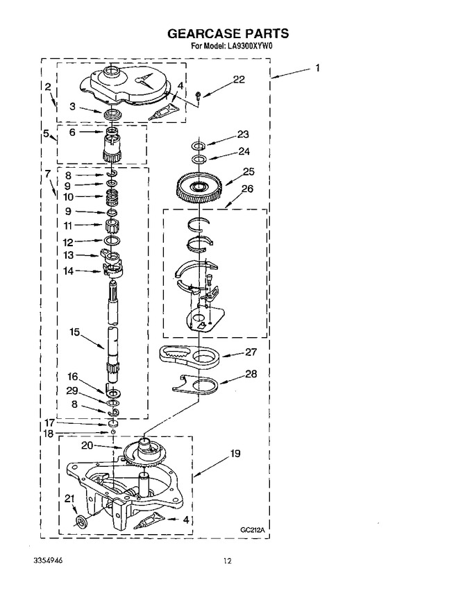 Diagram for LA9300XYN0