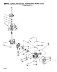 Diagram for 07 - Brake, Clutch, Gearcase, Motor And Pump