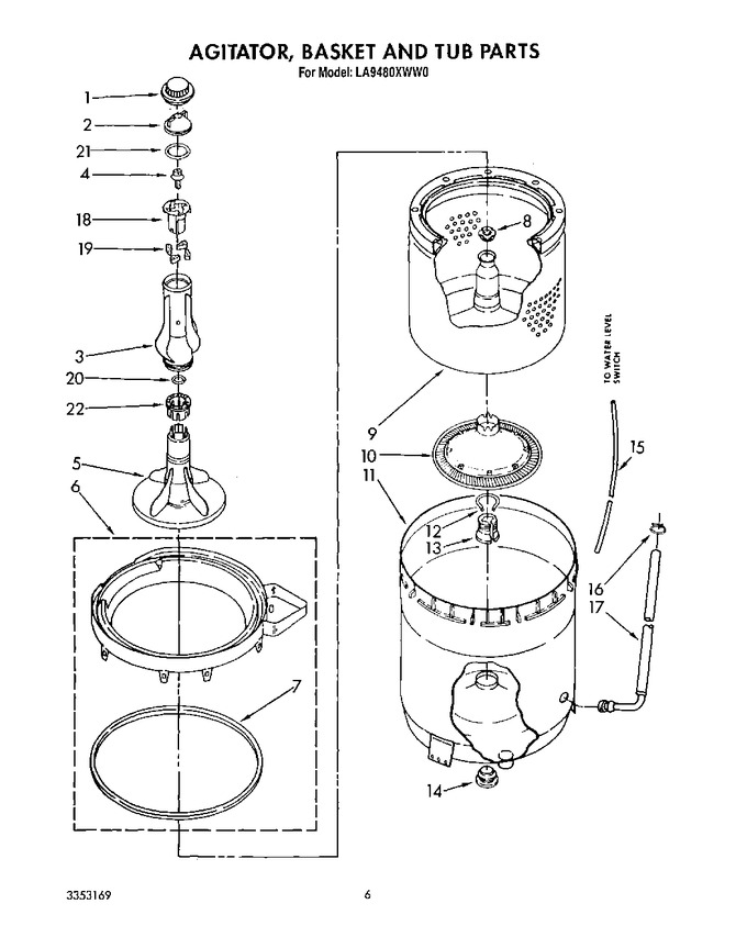 Diagram for LA9480XWN0