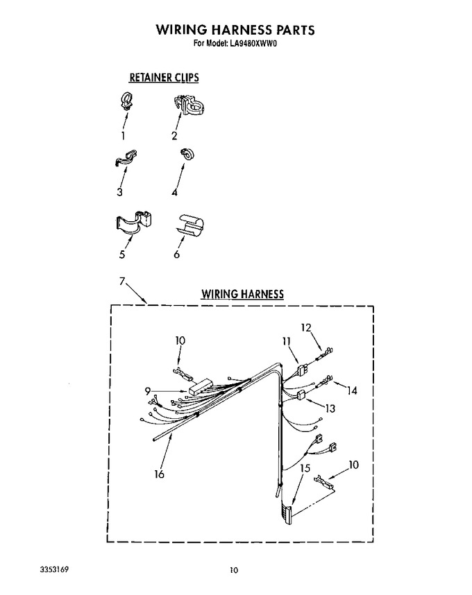 Diagram for LA9480XWN0