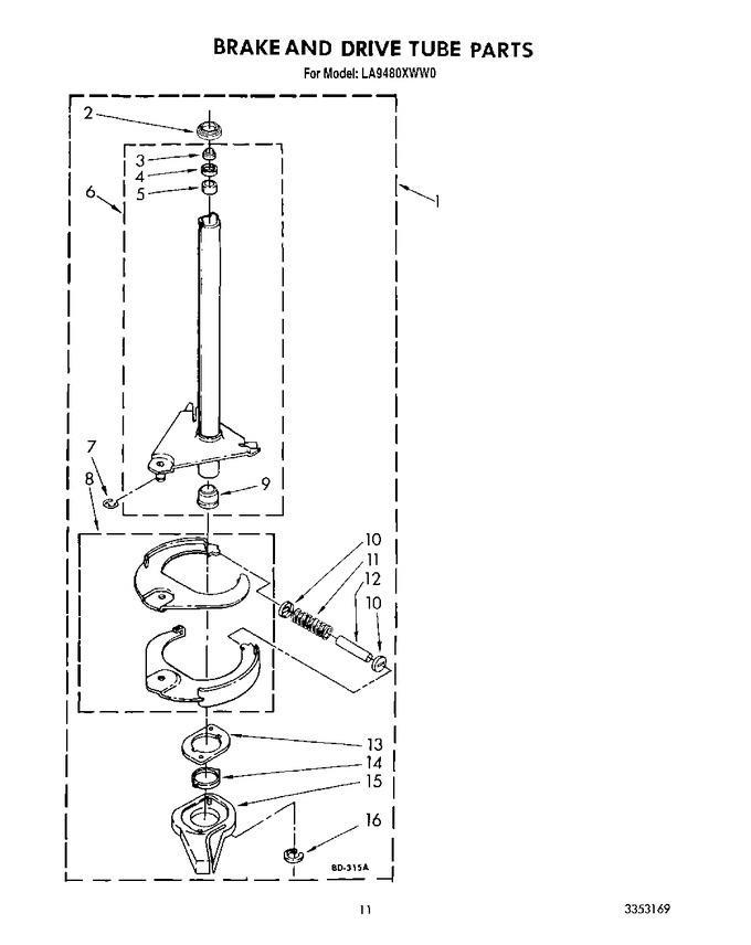 Diagram for LA9480XWN0