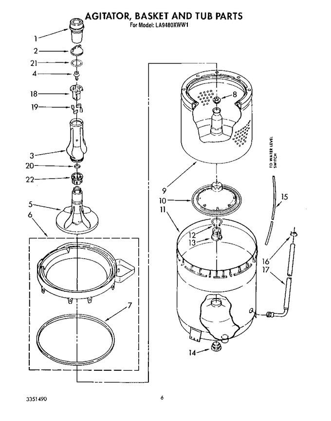 Diagram for LA9480XWF1