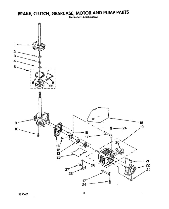 Diagram for LA9480XWM2