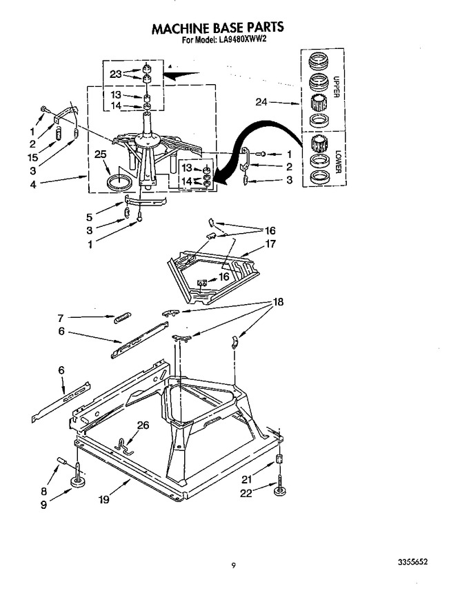 Diagram for LA9480XWM2