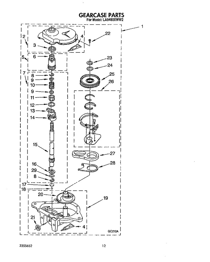 Diagram for LA9480XWF2