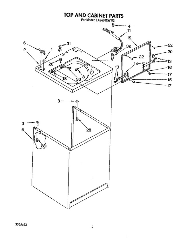 Diagram for LA9480XWF2