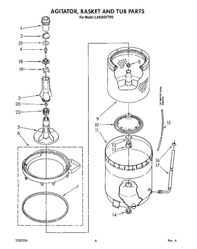 Diagram for LA9500XTF0