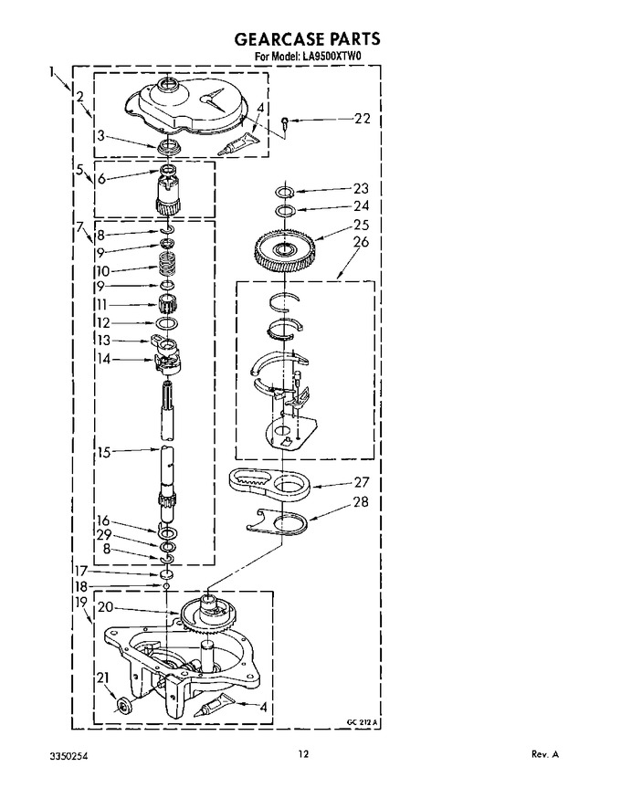 Diagram for LA9500XTF0