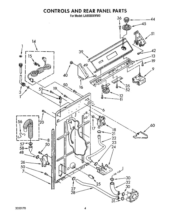 Diagram for LA9580XWF0