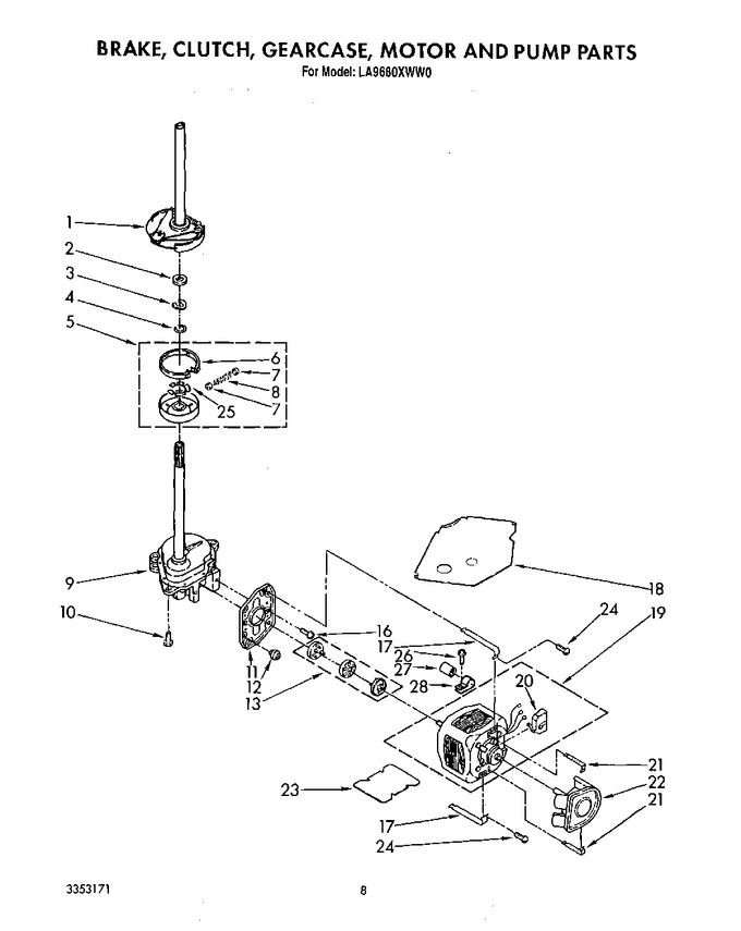 Diagram for LA9680XWN0