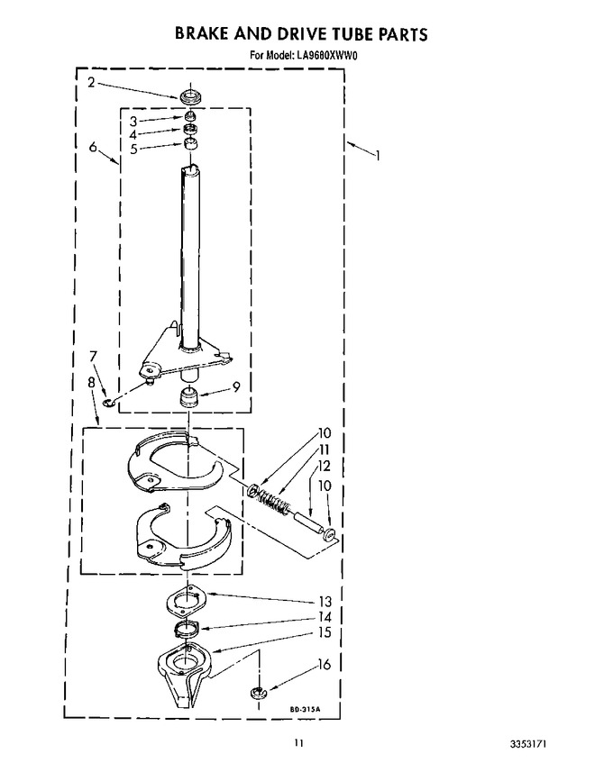 Diagram for LA9680XWG0