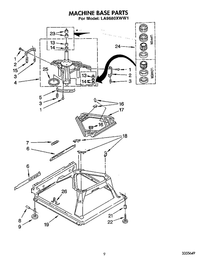 Diagram for LA9680XWG1