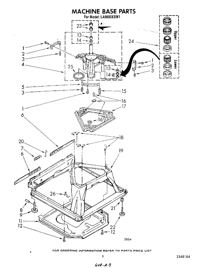 Diagram for LA9800XSW1