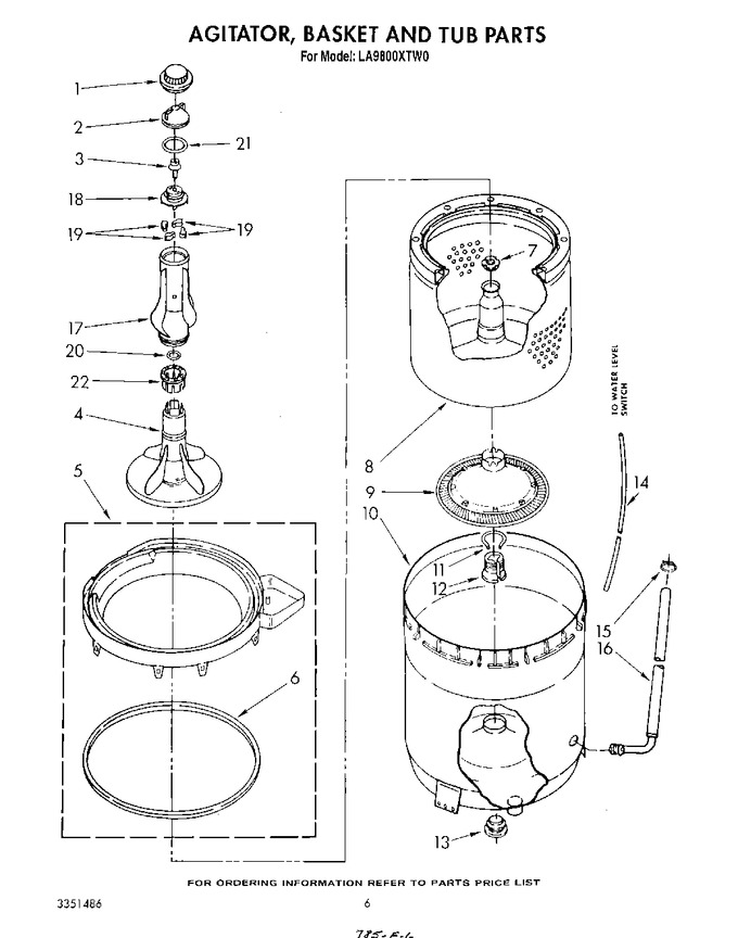 Diagram for LA9800XTM0