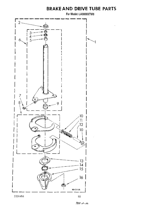 Diagram for LA9800XTM0