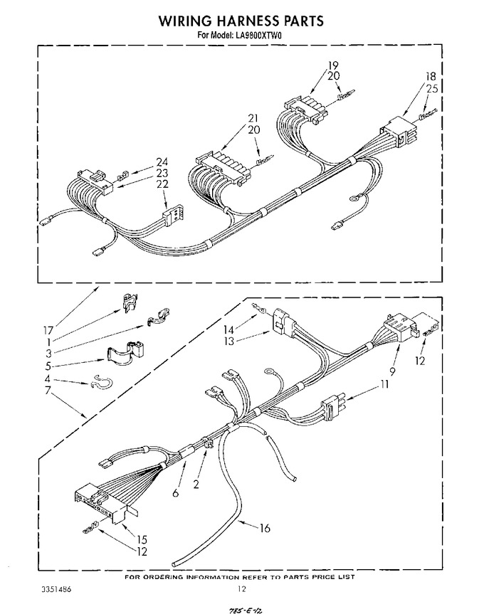 Diagram for LA9800XTN0