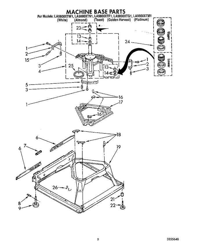 Diagram for LA9800XTF1