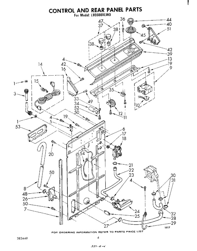 Diagram for LB5500XKW0