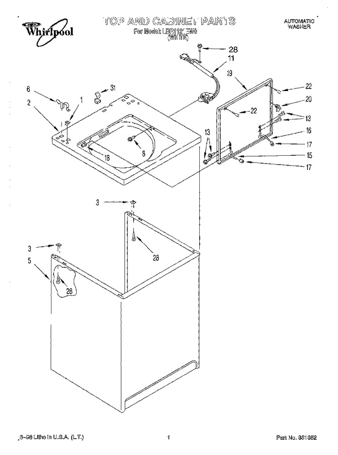 Diagram for LBR1121EW0
