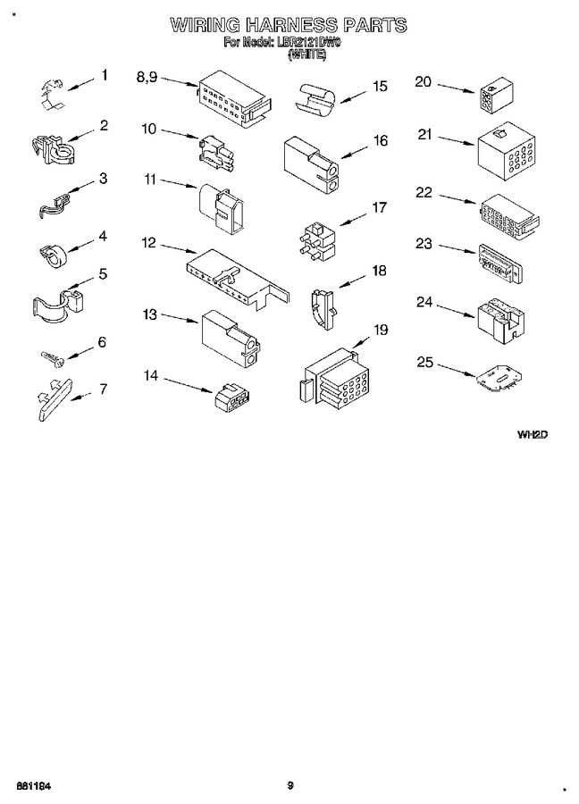 Diagram for LBR2121DW0