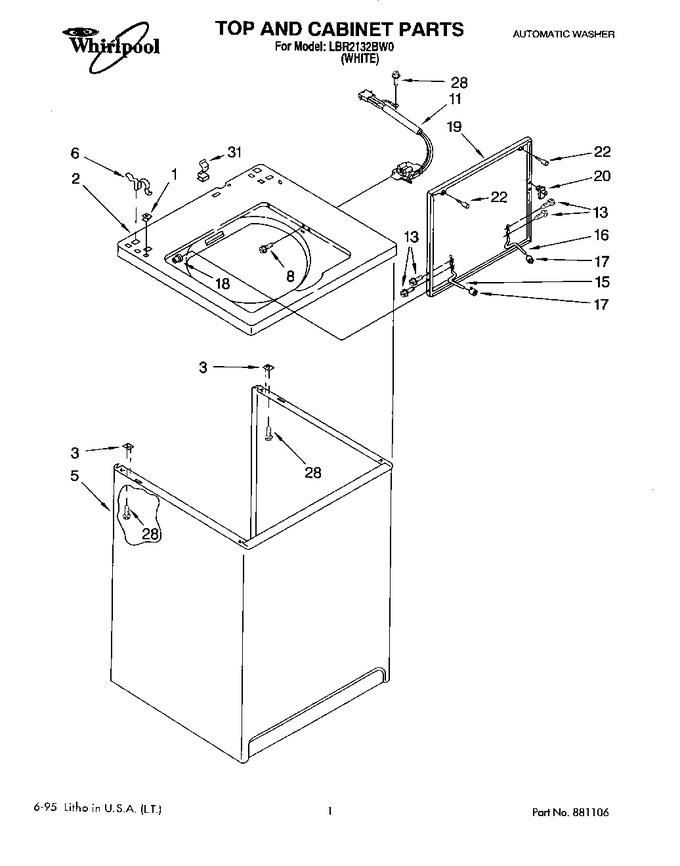 Diagram for LBR2132BW0