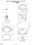 Diagram for 04 - Agitator, Basket And Tub