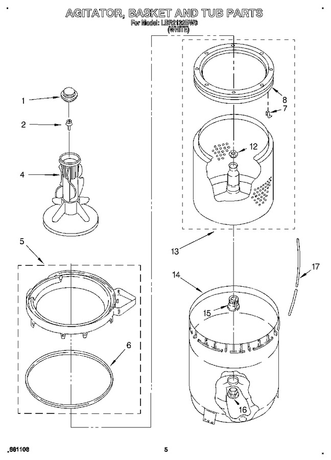 Diagram for LBR2132BW0