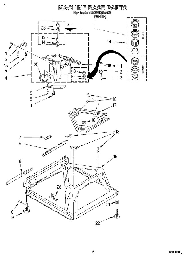 Diagram for LBR2132BW0