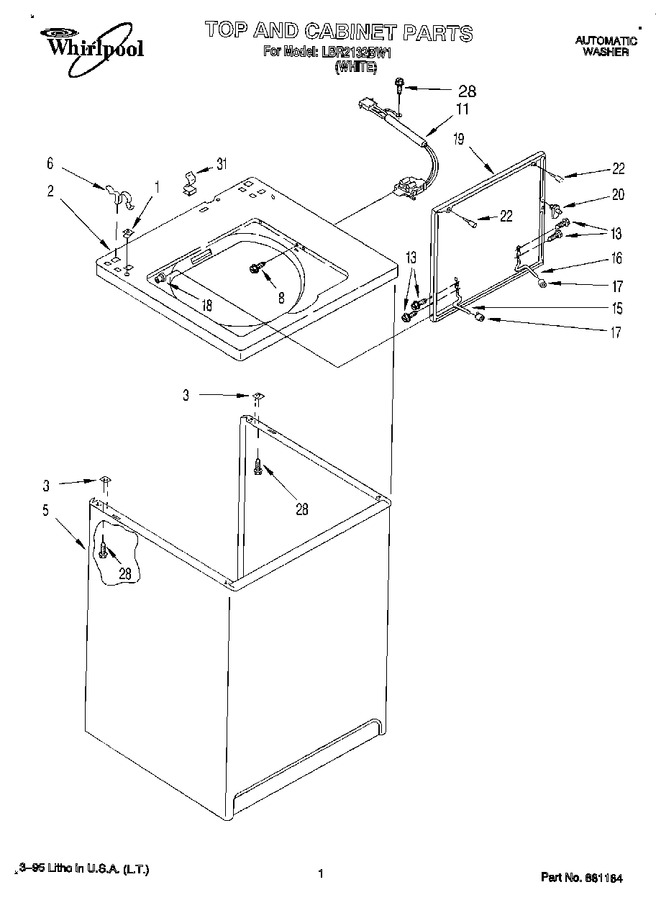 Diagram for LBR2132BW1